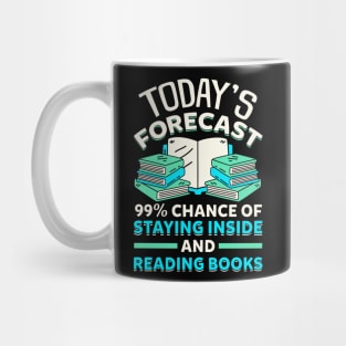 Staying Inside and Reading Books Mug